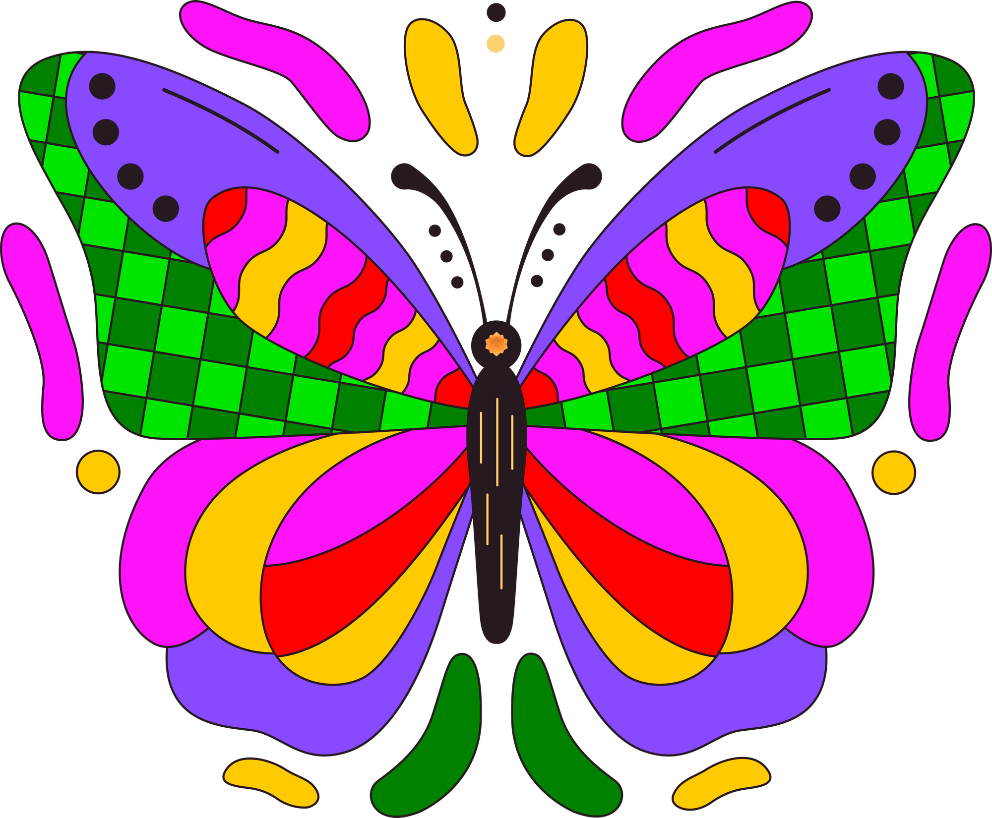 Butterfly DNA